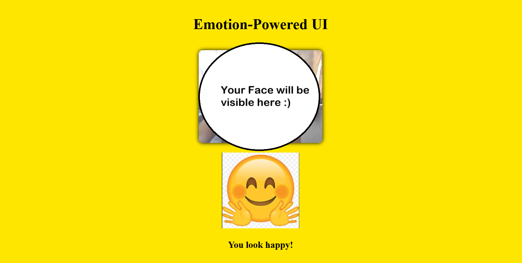 Emotion Powered UI